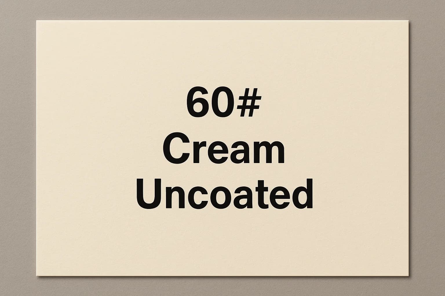 60# Cream