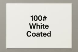 100# White-Coated